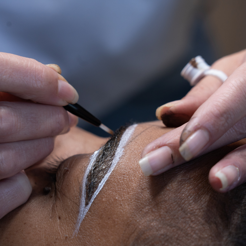 Hybrid Brows - How to Apply the First Layer of a Hybrid Tint